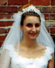 Hilary at her Wedding